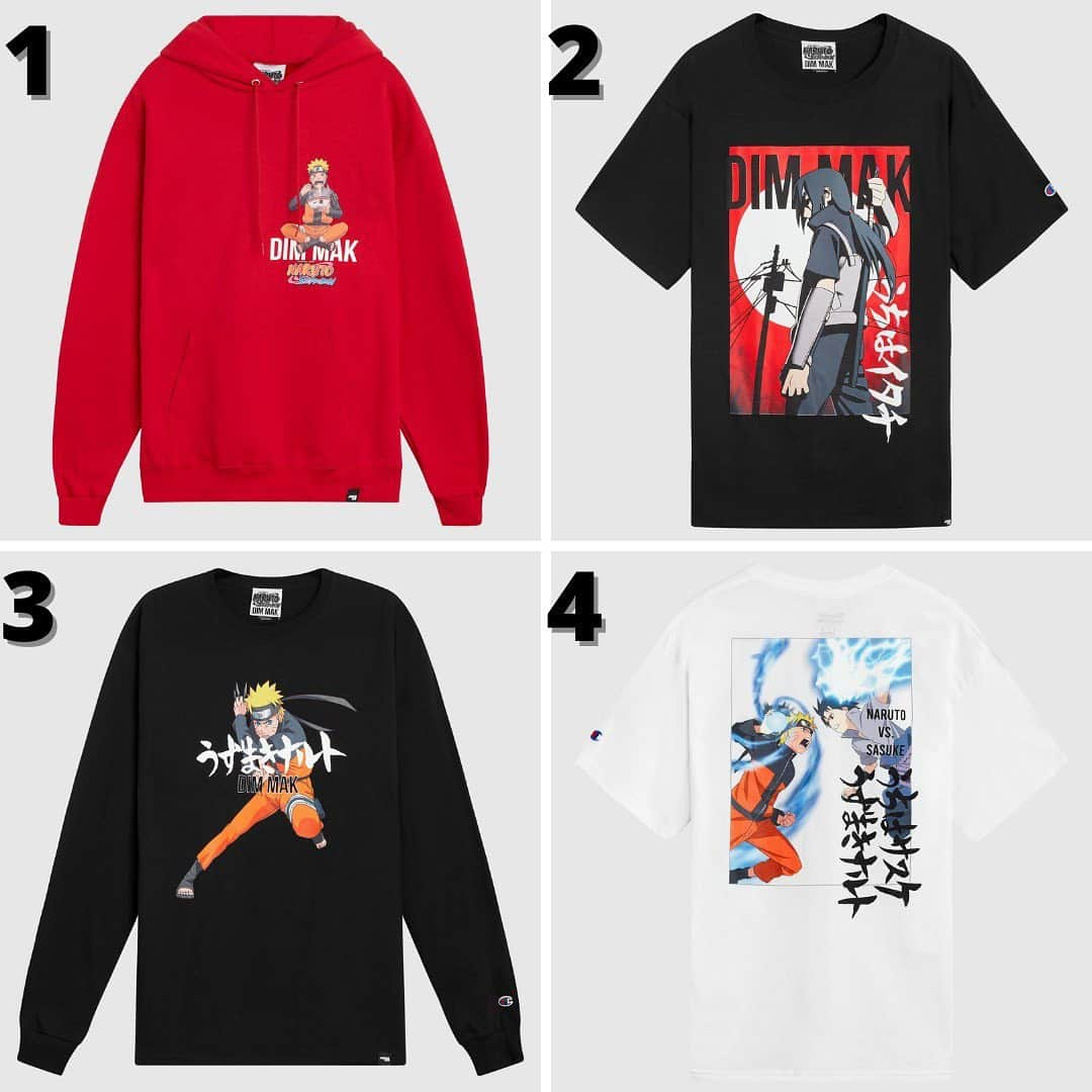 スティーヴ・アオキさんのインスタグラム写真 - (スティーヴ・アオキInstagram)「Believe it!! We did a #Naruto x @dimmakcollection collab. What number is your fav? 1,2,3,4,5,6,7,8,9,10???? These will ALL be sold out. If u want it buy ur fav NOW! #naruto20th」9月12日 6時41分 - steveaoki