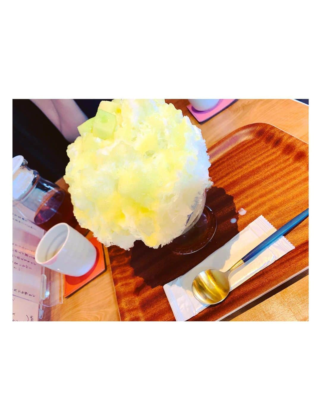 永原和可那さんのインスタグラム写真 - (永原和可那Instagram)「. 過去pic✌🏻 デザート&ランチ💗 . 🍧🍧🍧 . あまり更新していなかったインスタさん… これからインスタに食べ物シリーズ多めで 載せて行こうかな😂 食べるのが大好きなので…❤️ . #広栄堂 #ふわりずむ #はち氷 #coffejack  #田屋」9月12日 16時56分 - wkn0109