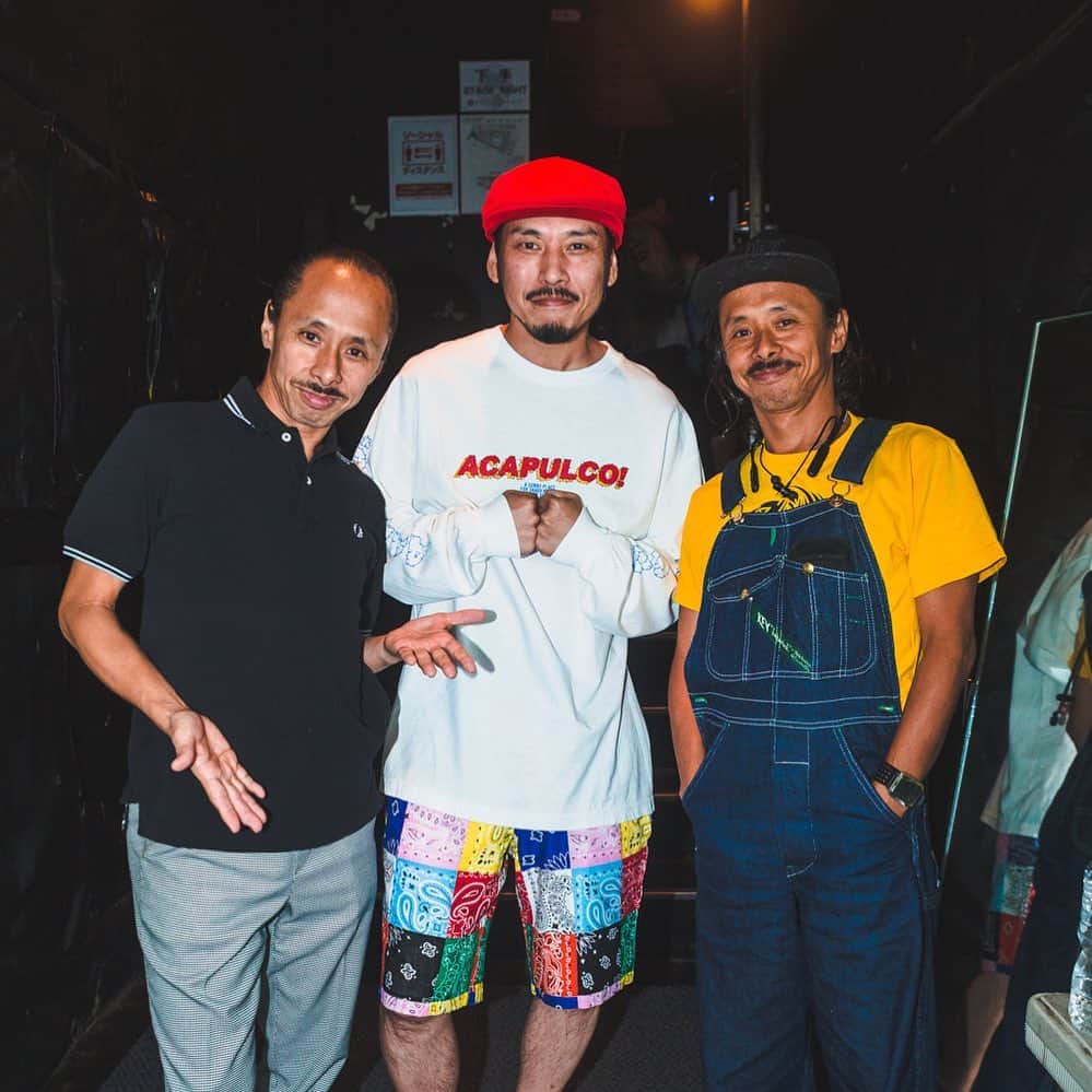 RYO the SKYWALKERのインスタグラム：「with Original Japanese Ackee & Saltfish @ackee.nsk @saltfish.nsk !!!! 大先輩と一枚頂きました！ありがとうございます🙌  Photo by @junya_thirdeye」