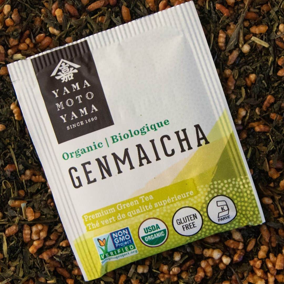 YAMAMOTOYAMA Foundedさんのインスタグラム写真 - (YAMAMOTOYAMA FoundedInstagram)「Fall has us craving the toasty and nutty flavors of our Organic Genmaicha Premium Green Tea. Tap the link in bio to grab a box (or two). #Yamamotoyama」9月12日 9時05分 - yamamotoyama_usa