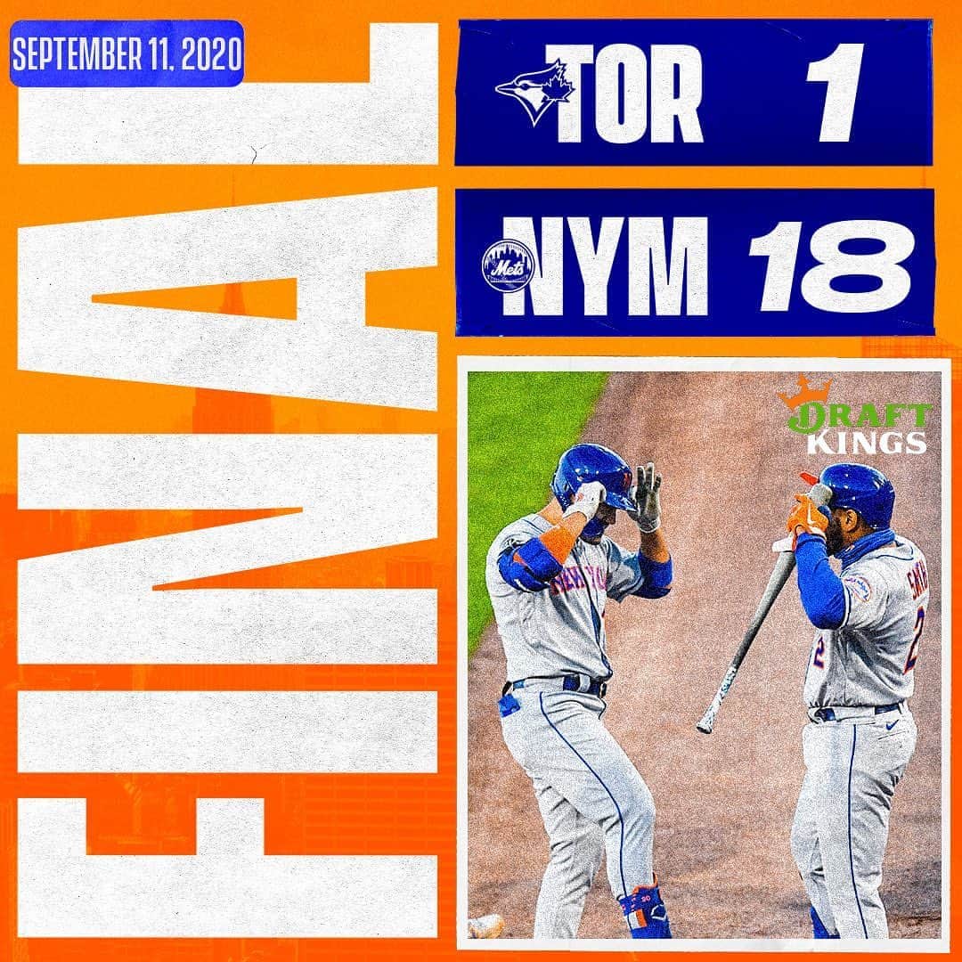 ニューヨーク・メッツさんのインスタグラム写真 - (ニューヨーク・メッツInstagram)「Bats come up big in Buffalo. #MetsWin」9月12日 11時13分 - mets