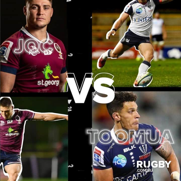 のインスタグラム：「🔟 v 🔟 Who are you backing? #SuperRugbyAU  #REDvREB 🎫 @ticketekaustralia  🗓 Sat 12th Sep, 7:15pm AEST⠀ 🏟 Suncorp Stadium 📺 @Foxtel & @KayoSports」