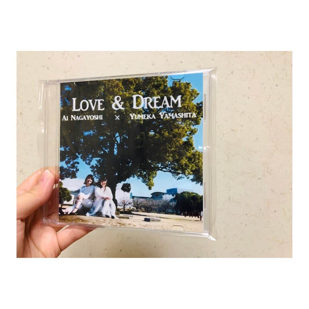 永吉愛さんのインスタグラム写真 - (永吉愛Instagram)「9/13(SAT)Green Tea Fields afternoon concertで発売となる「永吉愛×山下夢樺」の初single!!  1枚700円となってます♪ Love&Dreamという曲の1曲と、そのinstrumentalが入ってます♡  #永吉愛 #山下夢樺 #ユニットcd #リリース #release」9月12日 12時13分 - nagayoshiai