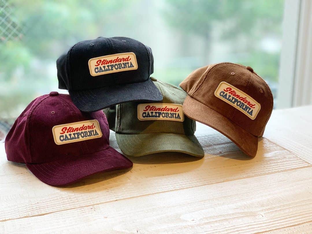 のインスタグラム：「SD Logo Patch Corduroy Cap  #standardcalifornia  #スタンダードカリフォルニア #corduroy  #コーデュロイ #cap #キャップ #fashion #ファッション」