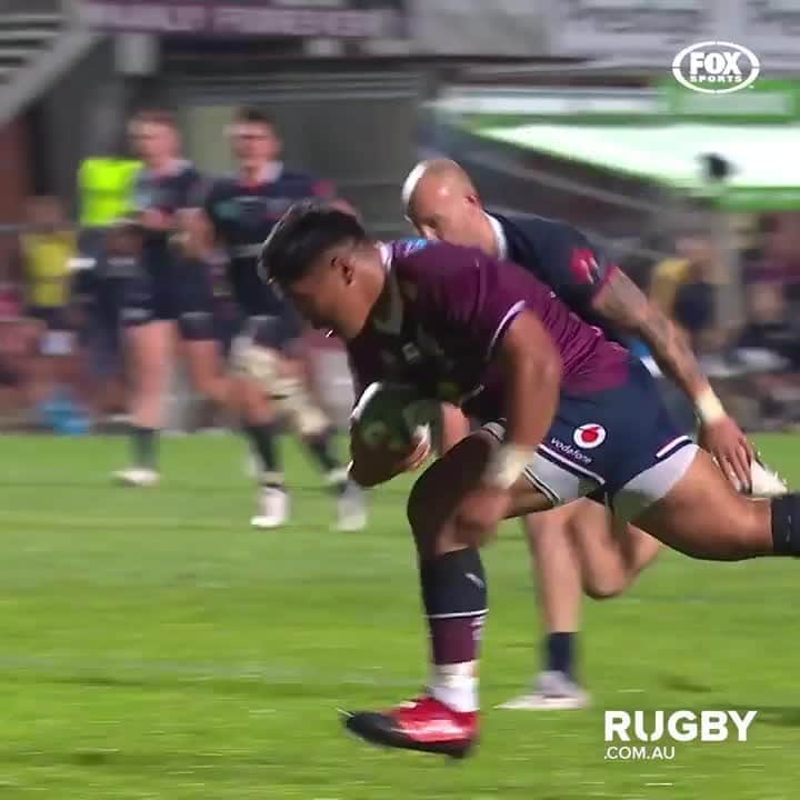 のインスタグラム：「⏰ Less than two hours to go! #SuperRugbyAU⠀ ⠀ #REDvREB⠀ 🎫 http://bit.ly/SRQualFinal⠀ 🗓 Sat 12th Sep, 7:15pm AEST⠀⠀ 🏟 Suncorp Stadium⠀ 📺 Foxtel & Kayo Sports」