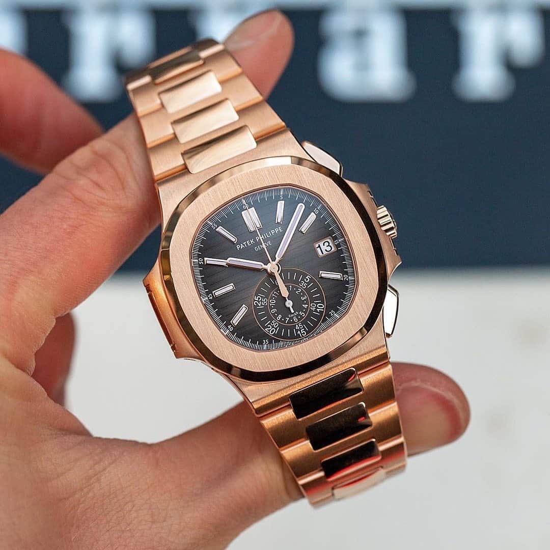 Daily Watchさんのインスタグラム写真 - (Daily WatchInstagram)「Patek Philippe Nautilus 5980/1R in Rose Gold. High on my wishlist 🤩 Photo by @time4diamonds」9月13日 2時21分 - dailywatch