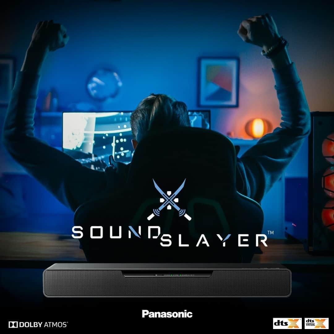 Panasonicさんのインスタグラム写真 - (PanasonicInstagram)「What better way to celebrate #NationalVideoGamesDay than by immersing yourself in the sounds of your favorite game with the new SoundSlayer gaming speaker, powered by Dolby Atmos. @panasonicgaming.na #SoundSlayer #DolbyAtmos」9月13日 3時00分 - panasonic