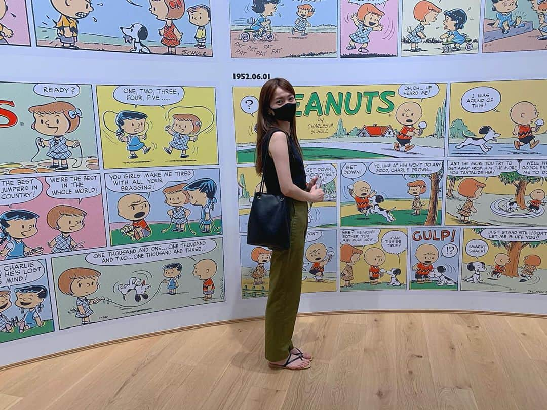 赤坂星南さんのインスタグラム写真 - (赤坂星南Instagram)「☁️#snoopymuseum #photoby母 ちょっと前に行けたスヌーピーミュージアムは ひたすらに癒しの空間でした。」9月12日 22時01分 - sena_akasaka