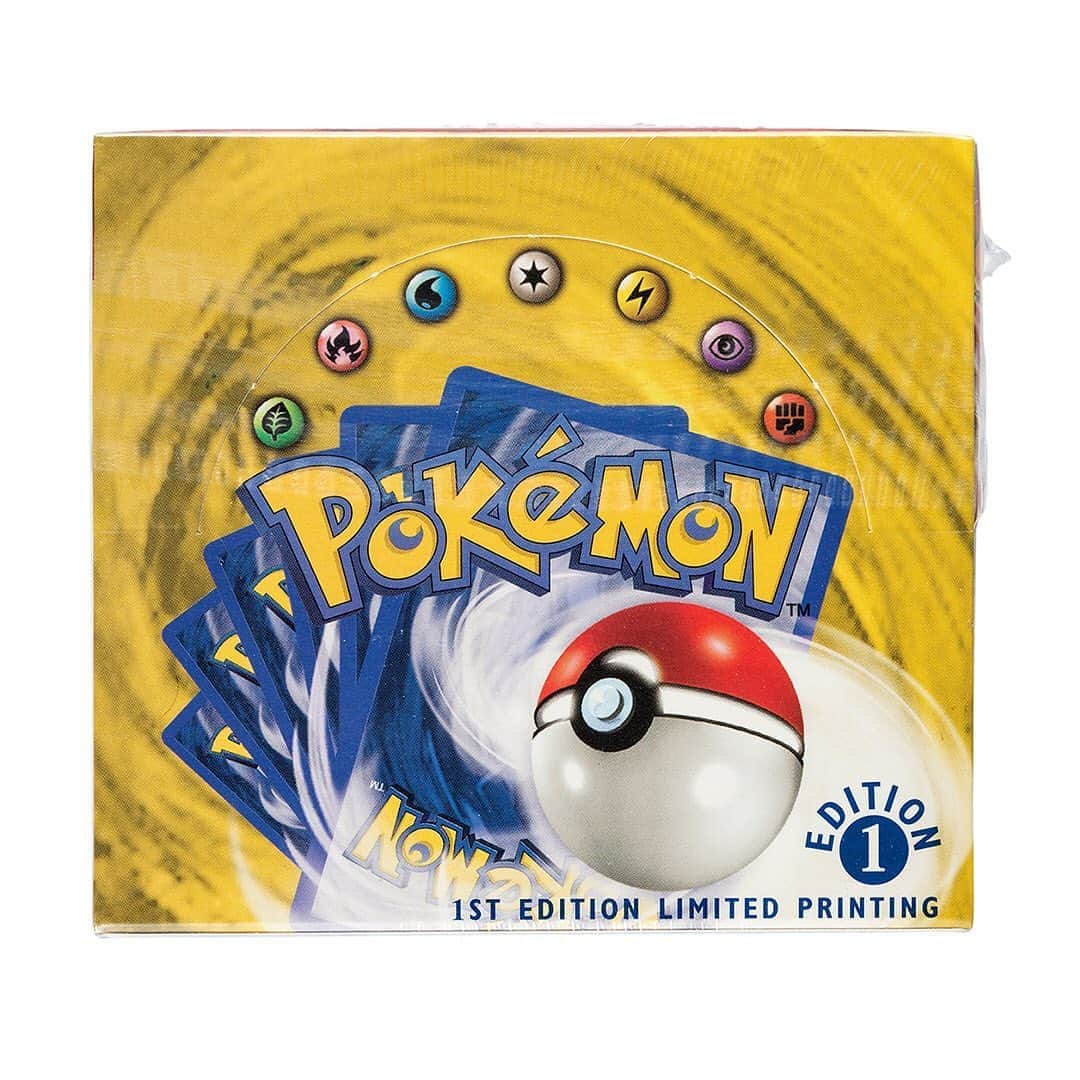HYPEBEASTさんのインスタグラム写真 - (HYPEBEASTInstagram)「#hypeAF: A sealed @pokemon First-Edition Box Set from 1999 just sold for $198,000 USD. The set included 36 pristine boxed booster packs (396 cards) in unopened, shrinkwrap-sealed condition. The previous record was set last year in February with an auction price of $78,000 USD, but this new sale more than doubles that. In fact, the pre-auction estimate of $80,000 USD was surpassed in the first few hours of advance bidding. Click the link in bio for the full story. Who's your favorite Pokémon?⁠⠀ Photo: @heritageauctions」9月13日 3時31分 - hypebeast