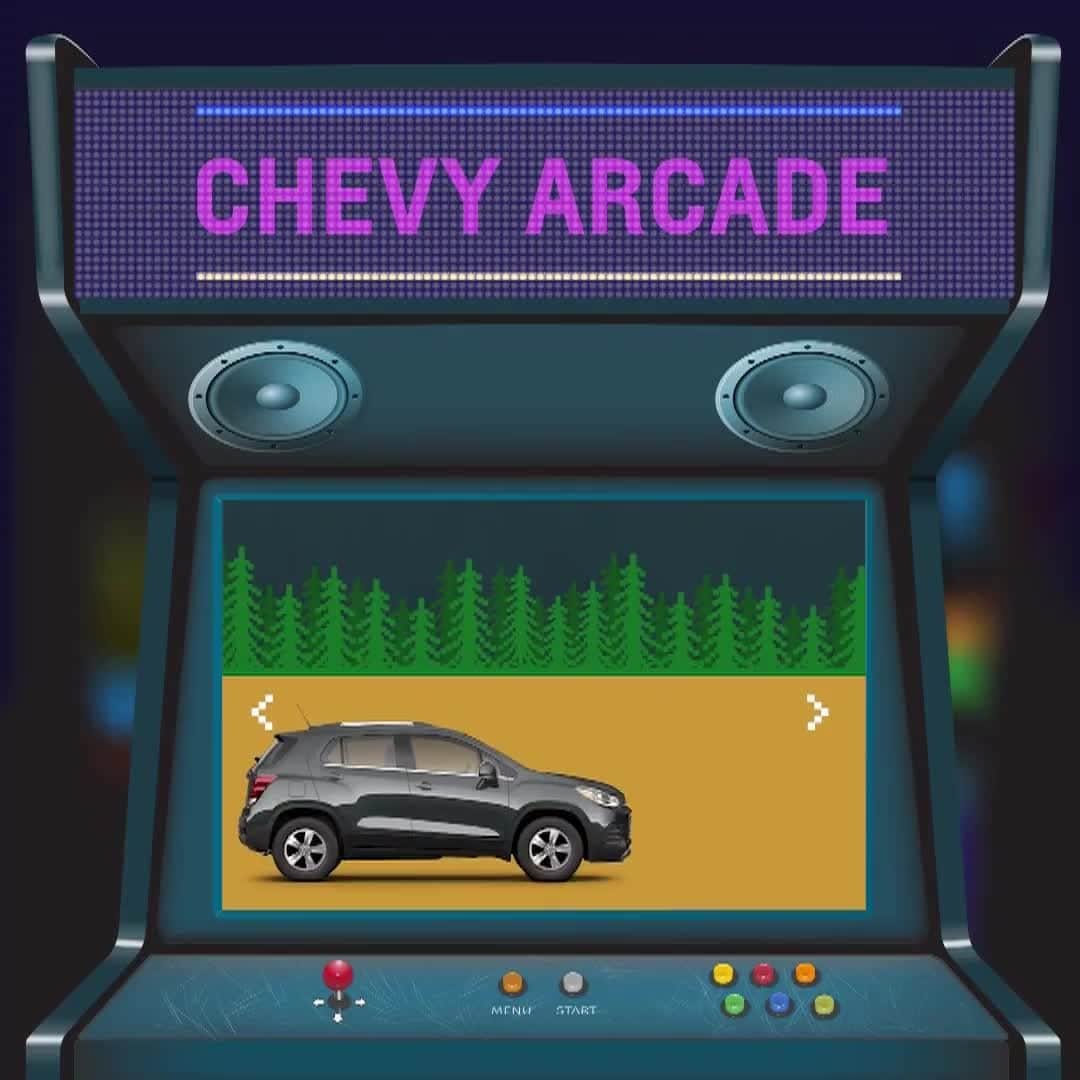 シボレーのインスタグラム：「We're feeling extra nostalgic today. Check out our Story for an original Chevy Arcade experience. #NationalVideoGamesDay」