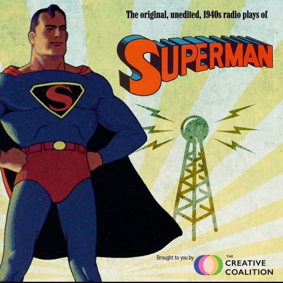 カテリーナ・スコーソンのインスタグラム：「Good morning! Guess what! Today @thecreativecoalition is hosting a zoom reading of the first of four of the original 1940’s @superman radio plays. My dear Private Practice alum and friend timmydaly directed. And I was lucky enough to join the amazing cast he assembled to have a little vintage fun. If you wanna watch, register for DC Fandome. The link is in the bio! #weneedherosrightnow #onlyfreakingsuperheroes #prayforcalifornia #thankyoufirefighters」