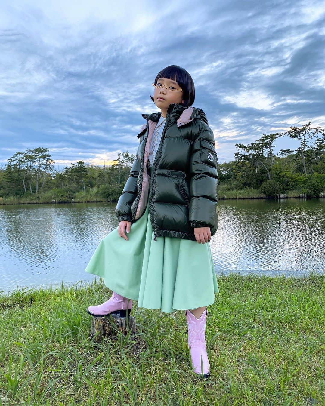 COCOさんのインスタグラム写真 - (COCOInstagram)「#MONCLER x #MYTHERESA Exclusive Collection   📸 by @germanlarkin with @clos.app   #MonclerxMytheresa #MONCLERGENERATION #MytheresaKids」9月13日 0時00分 - coco_pinkprincess