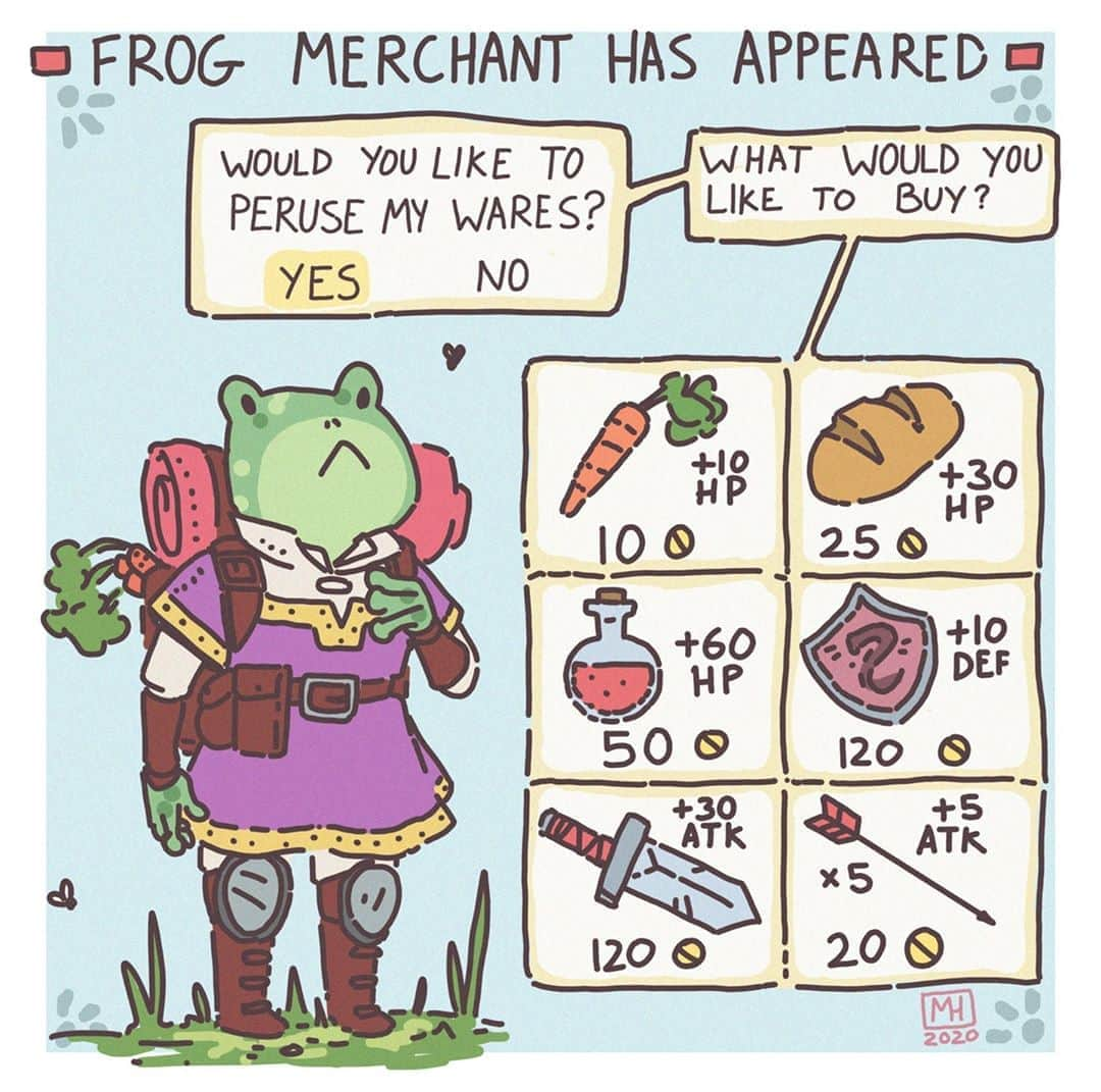 Tumblrさんのインスタグラム写真 - (TumblrInstagram)「The frog merchant is in town! — ismarus-art.tumblr.com⁠ #TumblrStaffPicks: @ismarus_art⁠ #ArtistsOnTumblr #Frogblr #ArtistsOfInstagram」9月13日 0時20分 - tumblr