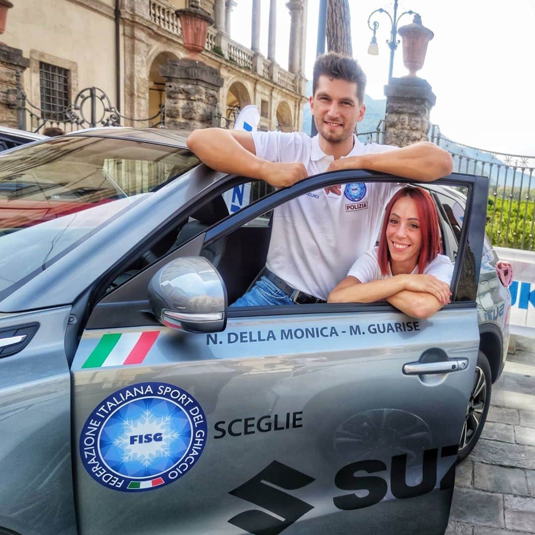 ニコーレ・デラ・モニカのインスタグラム：「Grazie Rieti per questi due giorni, alla prossima!!!  #rsf20 #fisg4passion #suzukiesport #dellamonicaguarise #figureskating #suzukivitara #suzukiitalia #sponsorship」