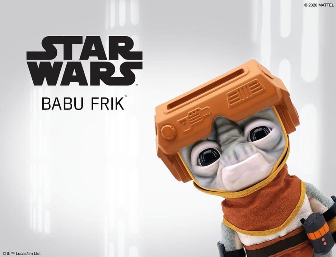 Mattelさんのインスタグラム写真 - (MattelInstagram)「Babu Frik™ is a little guy with big skills! Don’t miss your chance to preorder the Star Wars: The Rise of Skywalker™ plush!」9月13日 0時59分 - mattel