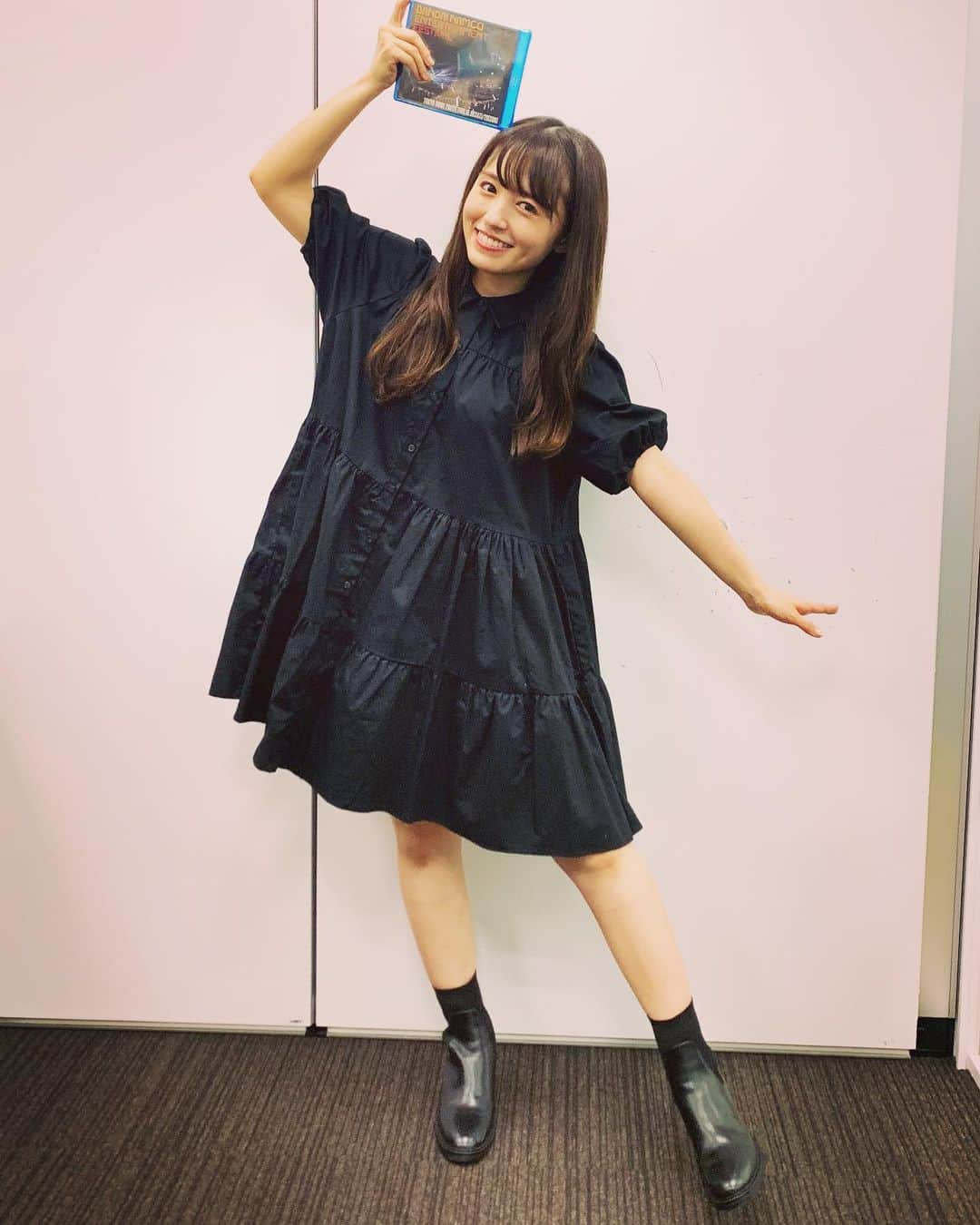 逢田梨香子さんのインスタグラム写真 - (逢田梨香子Instagram)「久々に今日の私服👗 ワンピース 、靴共に#ZARA でした。」9月13日 1時37分 - aida_rikako_