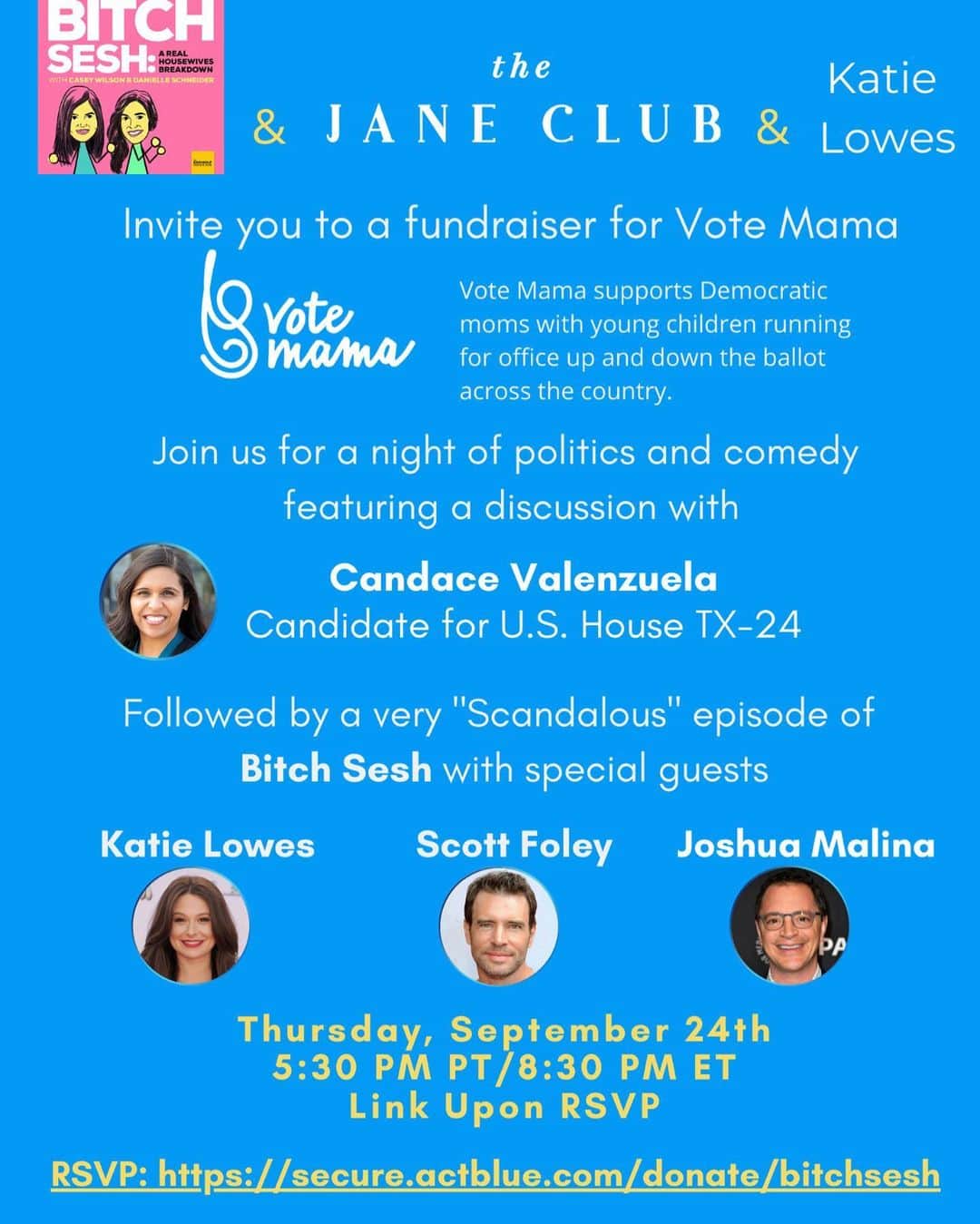 のインスタグラム：「ticket link and times!!!! @bitchsesh @thejaneclub @votemamaus @scottkfoley @joshmalinasjoshmalina」