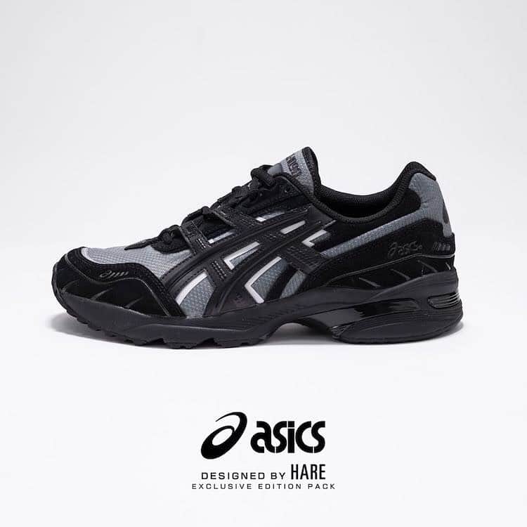 赤間紫動のインスタグラム：「.﻿ 【ASICS DESIGNED BY HARE】﻿  -EXCLUSIVE EDITION PACK-﻿ - - -﻿ @hare_official @asics_sportstyle_jp @shido_ak - - -ㅤㅤㅤㅤㅤㅤㅤㅤㅤㅤㅤㅤㅤ﻿ #HAREASICS ﻿ #HARE ﻿ #ASICS ﻿ #ASICSSportStyle ﻿ #赤間紫動 ﻿ #shidoakama」