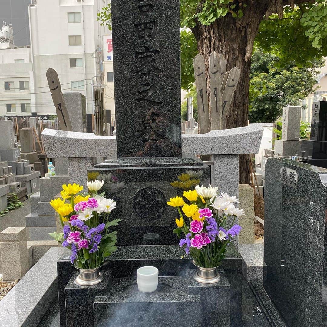 吉田秀彦のインスタグラム：「父の一周忌！」