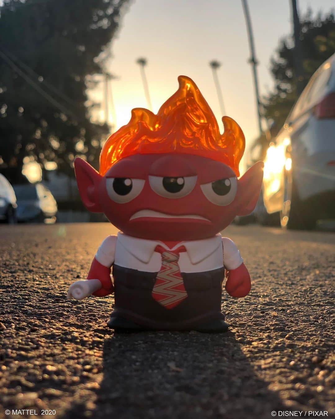 Mattelさんのインスタグラム写真 - (MattelInstagram)「Leave it to #AlienRemix Anger from @disney @pixar Inside Out to stay mad even during a sunset. Don't forget to watch for #pixarfest on @disneyplus!」9月13日 3時56分 - mattel