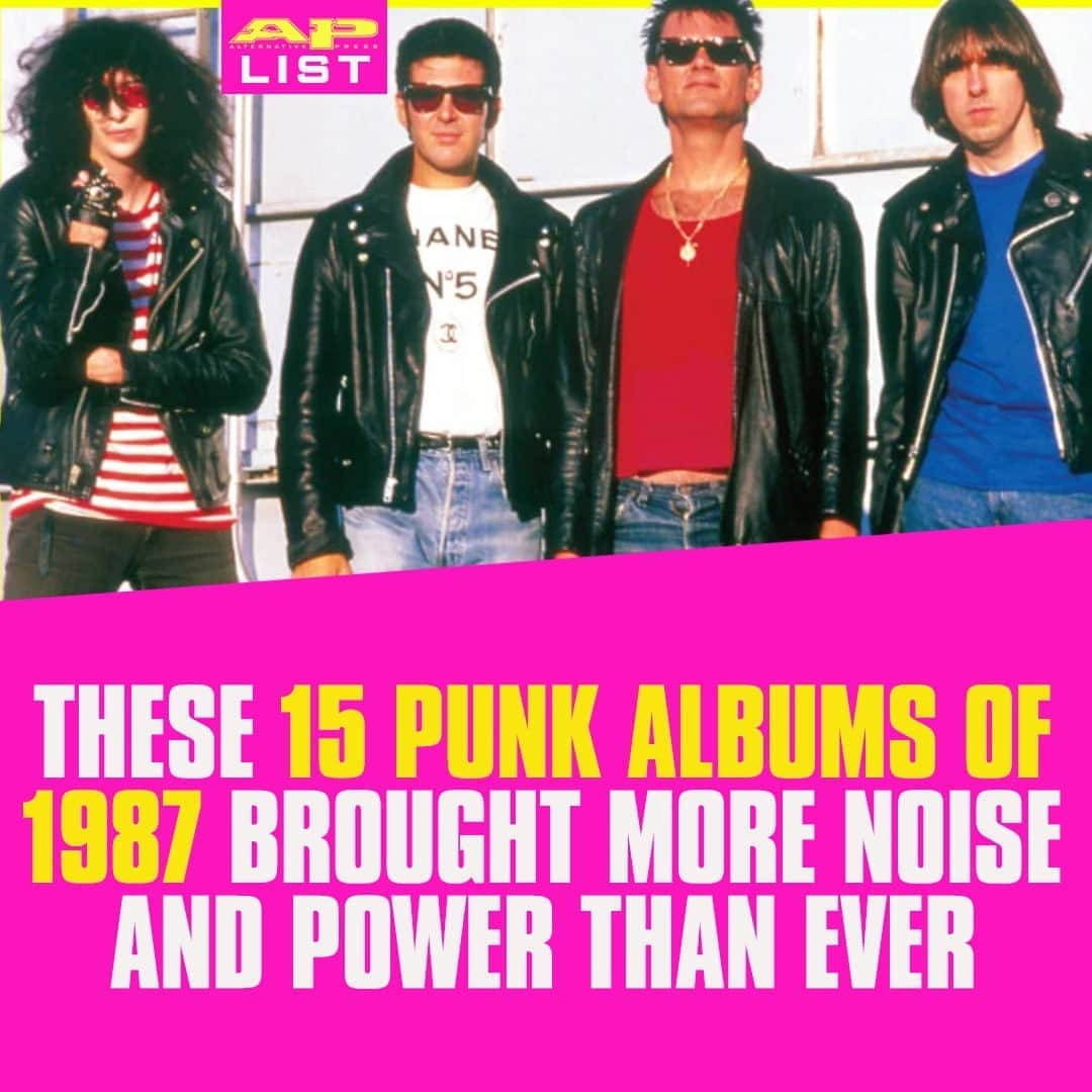 Alternative Pressさんのインスタグラム写真 - (Alternative PressInstagram)「The best punk albums of 1987 were forging new adventures in pop punk (@descendents, Husker Du), garage rock (Scientists) and glorious room-clearing noise (@sonicyouth_official, Big Black)⁠ LINK IN BIO⁠ .⁠ .⁠ .⁠ #descendents #huskerdu #scientists #sonicyouth #thesonicyouth #bigblack #1987 #1987punk #punk #punkmusic #punkrock #punkrockmusic #punkbands #altpress #alternativepress」9月13日 5時01分 - altpress