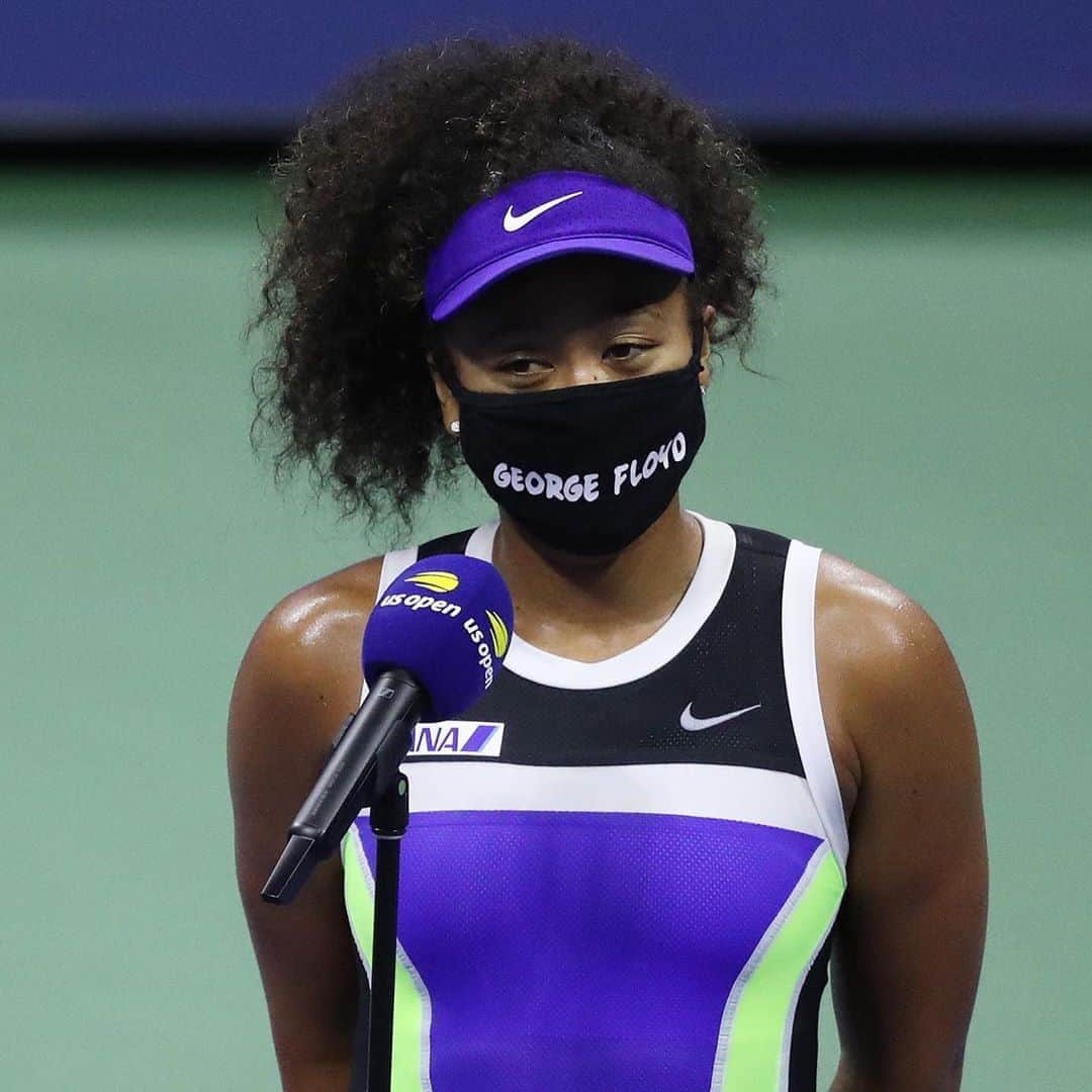 E! Onlineさんのインスタグラム写真 - (E! OnlineInstagram)「Today Naomi Osaka will play in the U.S. Open women's finals, but her powerful message and lasting impact can also be found off the court. (📷:Getty Images)」9月13日 5時34分 - enews