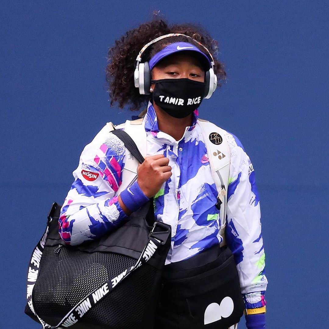 E! Onlineさんのインスタグラム写真 - (E! OnlineInstagram)「Today Naomi Osaka will play in the U.S. Open women's finals, but her powerful message and lasting impact can also be found off the court. (📷:Getty Images)」9月13日 5時34分 - enews