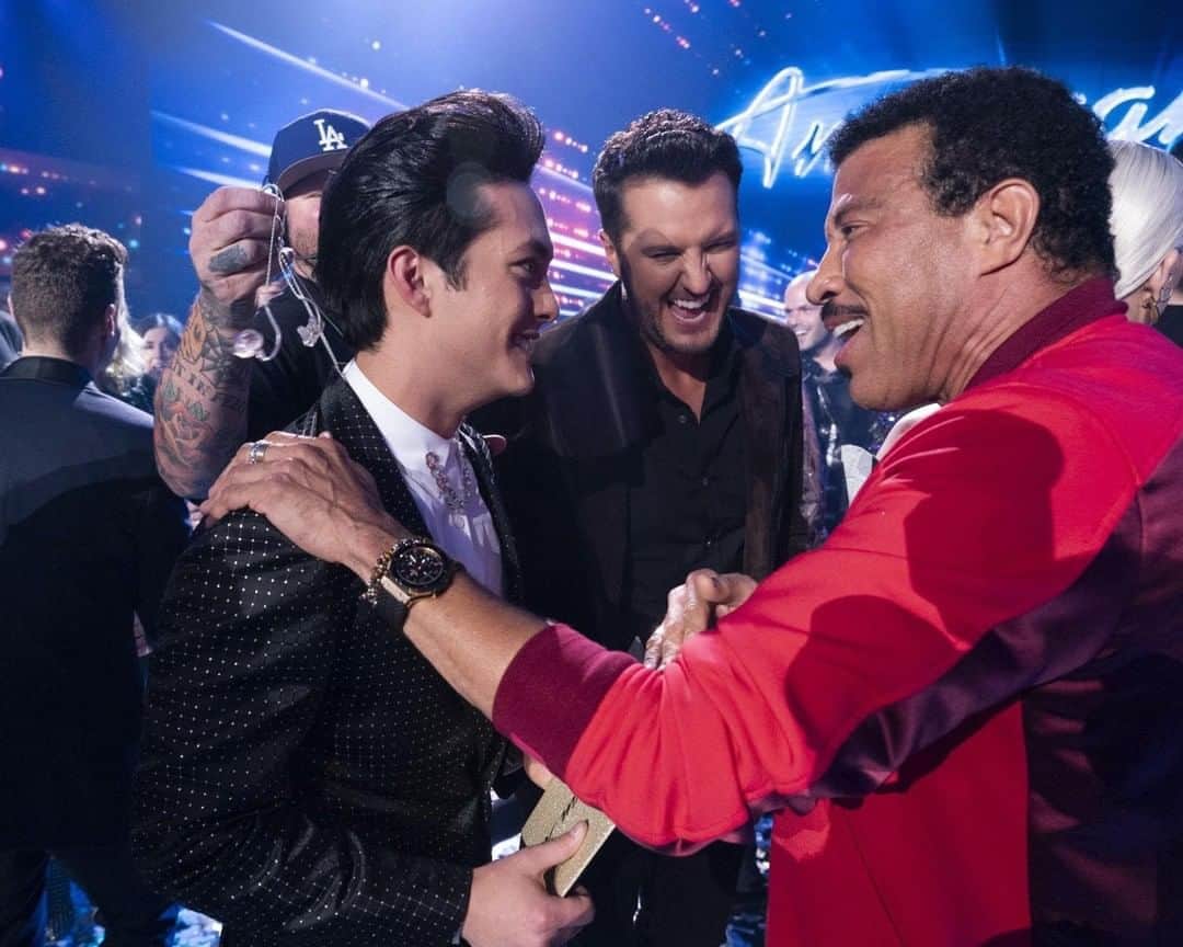 ライオネル・リッチーさんのインスタグラム写真 - (ライオネル・リッチーInstagram)「Another year to #PartyWithHardy! Happy Birthday @thelainehardy ! Hope it’s a great one! #americanidol」9月13日 6時30分 - lionelrichie