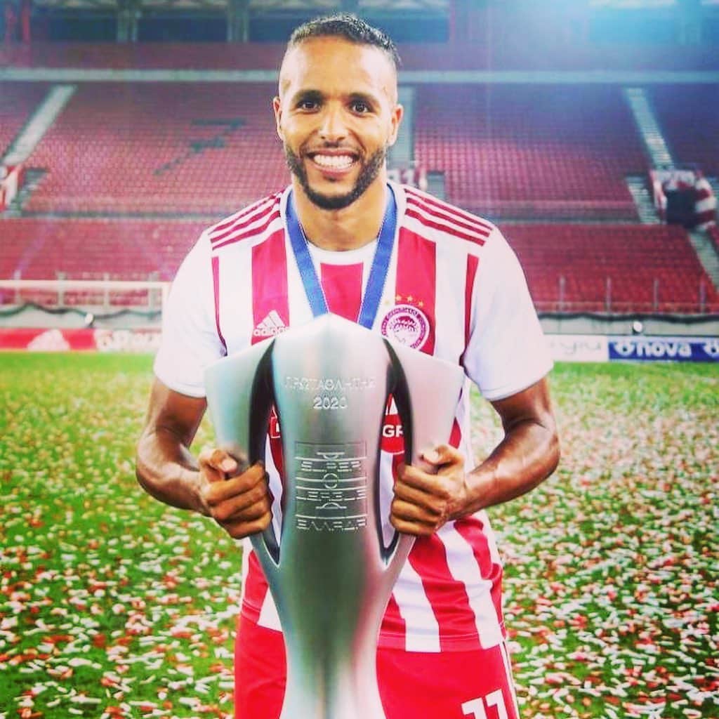 のインスタグラム：「The DOUBLE !! Champions of the league and the cup 2019/20 .. good work from everyone. #topscorer⚽️ 🔫🔫」