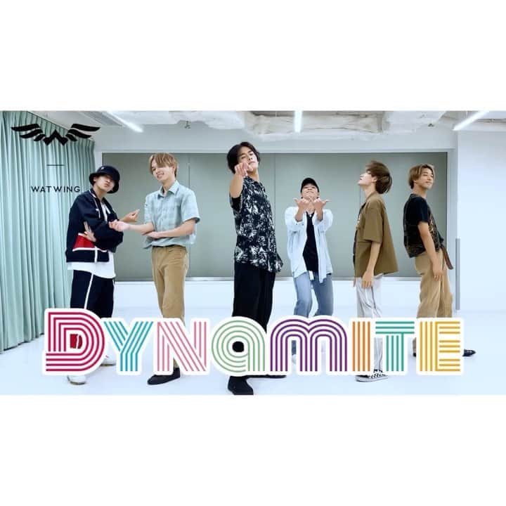のインスタグラム：「BTS (방탄소년단) 'Dynamite' Dance Cover by WATWING ・ Music : BTS (방탄소년단) - Dynamite Dancer : WATWING  Ryo - @ryofuruhata__  Asahi - @asahiii_suzukiii  Fu - @fu_takahashi_official  Rintaro - @rintaro_hachimura  Ryuta - @ryuta_kuwayama  Noa - @noa_2930_0222   BTSにリスペクトの意を込めて、このビデオをお届けします。 フルはYouTubeで公開中！ ・ ・ ・ ・ ・ ・ ・ #BTS #Dynamite #BTS_Dynamite #coverdance #dance #boysgroup #dancegroup #Japanboys #jpop #kpop #WATWING」