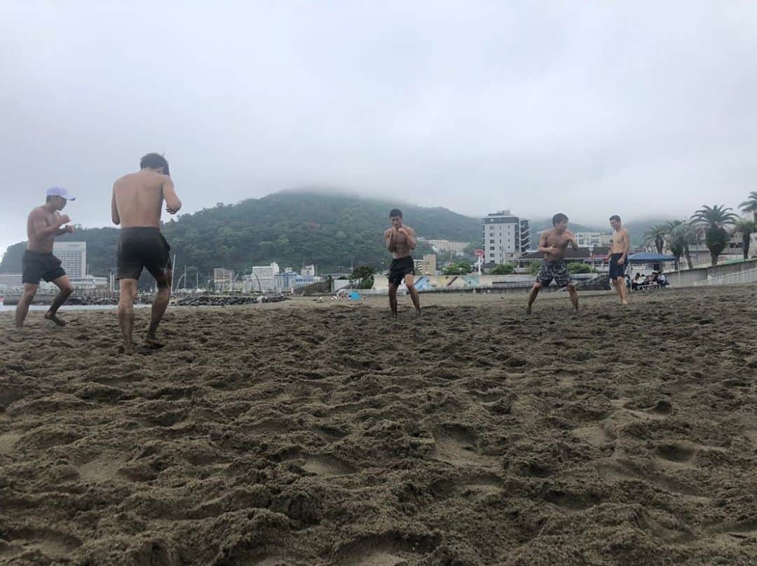 京口紘人のインスタグラム：「. . . 熱海合宿が終わった . . 11月3日は勝つよ . . #京口紘人 #hirotokyoguchi  #boxing」