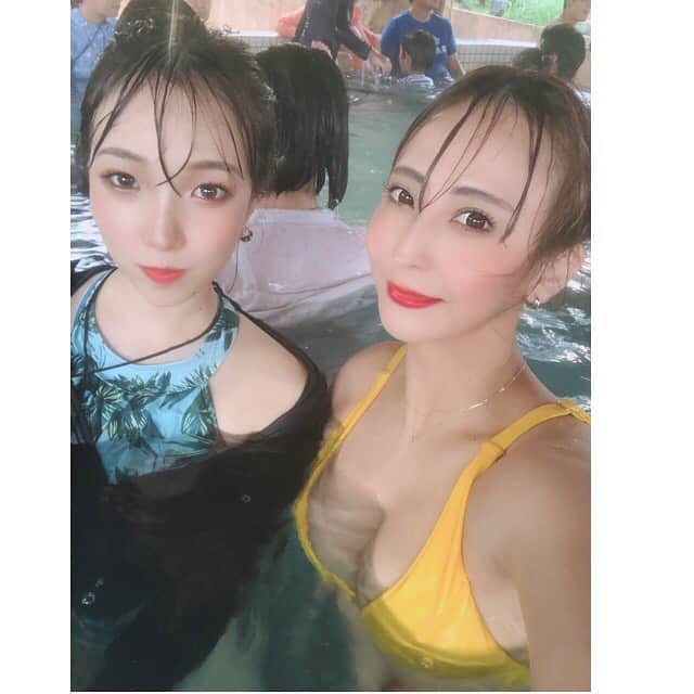 古都かなさんのインスタグラム写真 - (古都かなInstagram)「初のサマーランド🌞雨降ってたけど☔️全然関係なかった✨ めっちゃ楽しかったぁ💕また行きたい🥰🥰#サマーランド #new👙 #夏の思い出 #旅行行きたい✈️」9月13日 13時52分 - kanachanyaai