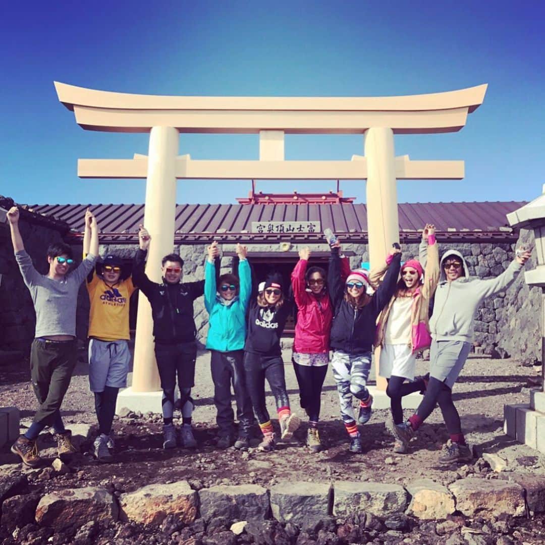 木村真野のインスタグラム：「また登りたいなぁ🗻 #富士山　#登山　#3回目」