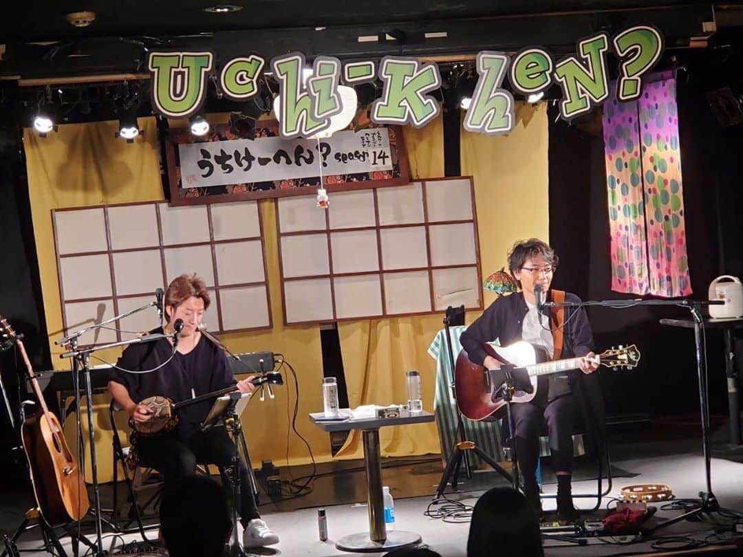 のインスタグラム：「， 9月に歌うSong for Smileは特別やったな〜♪  ケーヘン今月もありがとうございました！」