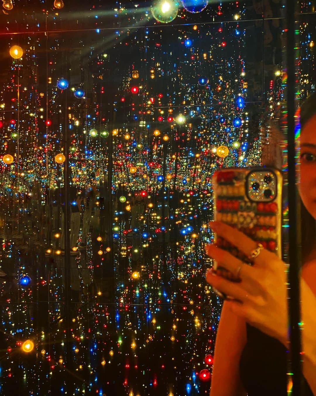 大石絵理のインスタグラム：「Yayoi Kusama📱」