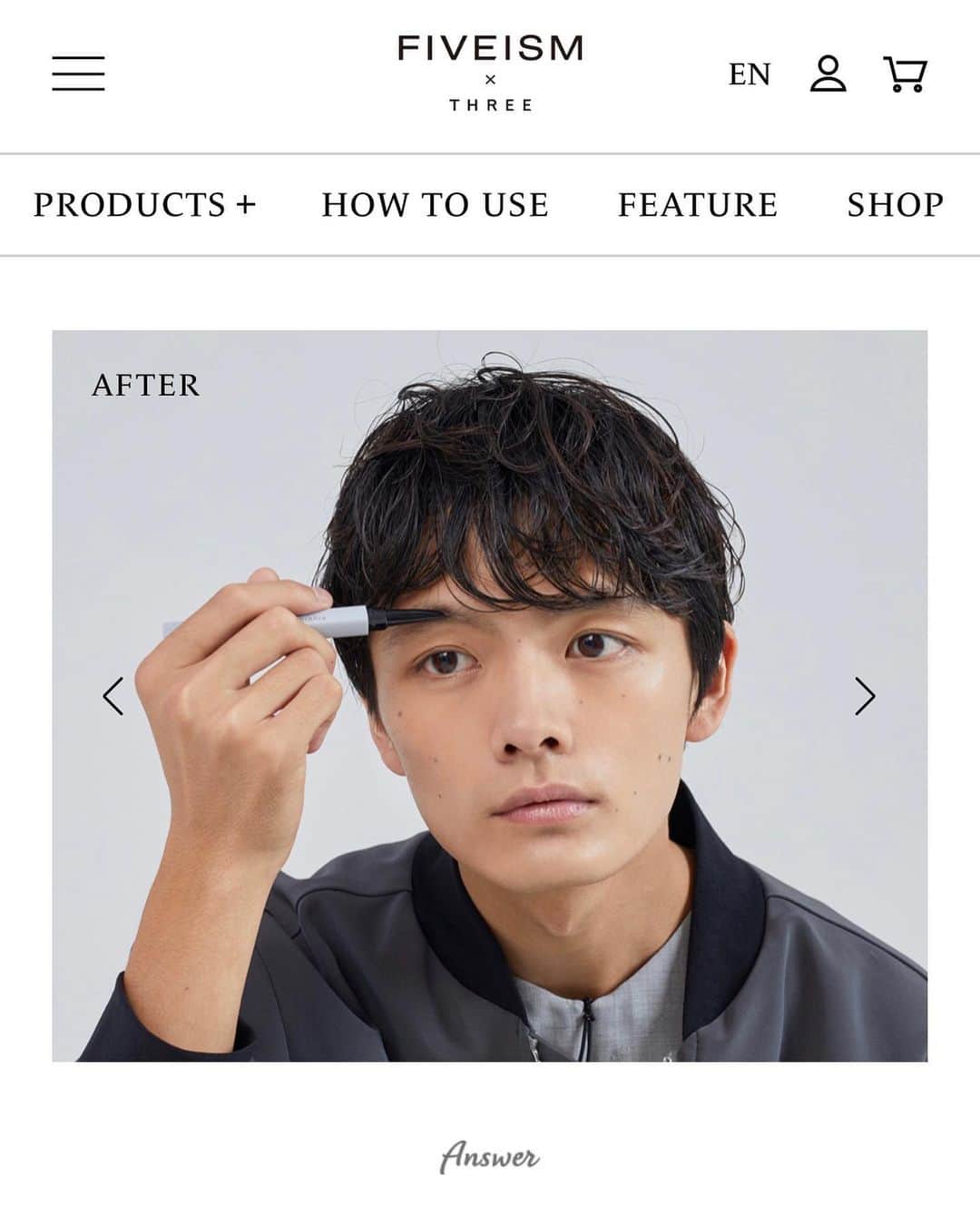 長坂 睦生のインスタグラム：「FIVEISM×THREE👔﻿ メンズメイク＝フルメイクではない。﻿ 少し気になるところをちょちょいと﻿ 手直しするだけで印象良く見える。﻿ しかもやり過ぎな感じがでない。﻿ 眉を描いてもらったのだけど、﻿全く違和感なかった。﻿ ﻿メイクとか興味なかったけど全然ありだし、 興味ある人はやってみた方が良いと思う。 メイクしてるなあ！！！って感じじゃなくて、﻿ 印象を良く変えられるかも🙆‍♂ ️﻿ #コスメ #メンズコスメ #メイク ﻿ #メンズメイク #ナチュラルメイク #threecosmetics #fiveismbythree」