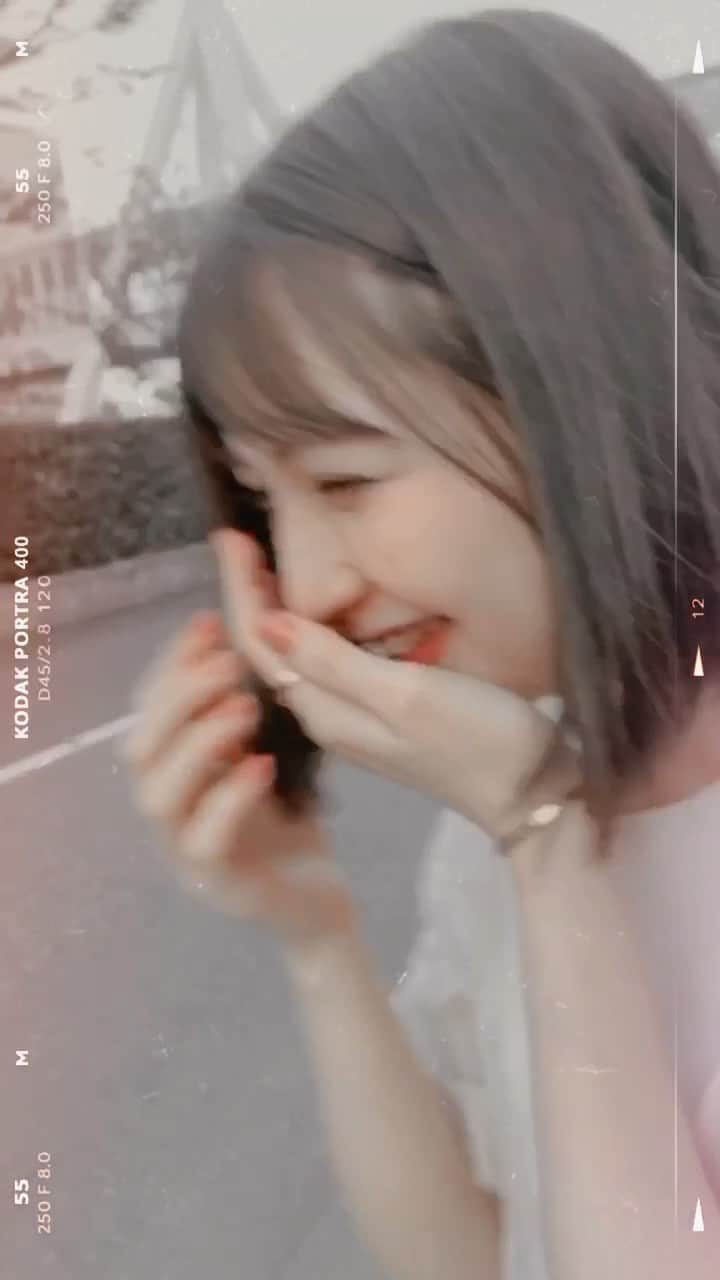 松岡菜摘のインスタグラム：「. . だんだん涼しくなってきて 夕方のこの時間とってもすき☺︎ .」