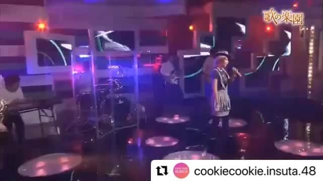 のインスタグラム：「・ ・ 『夜もヒッパレ』世代としては 準レギュラーかと思う位に この番組に出演できて 当時、大変だったけど めちゃくちゃ嬉しかったんだよなぁ… 田中れいなちゃんとも出会えた訳だし！ ・ @tanakareina.lovendor ・ ・ ↓ ・ #Repost @cookiecookie.insuta.48 with @make_repost ・ アニソンを歌うmisonoちゃんカッコいい！！ ・ #misono」
