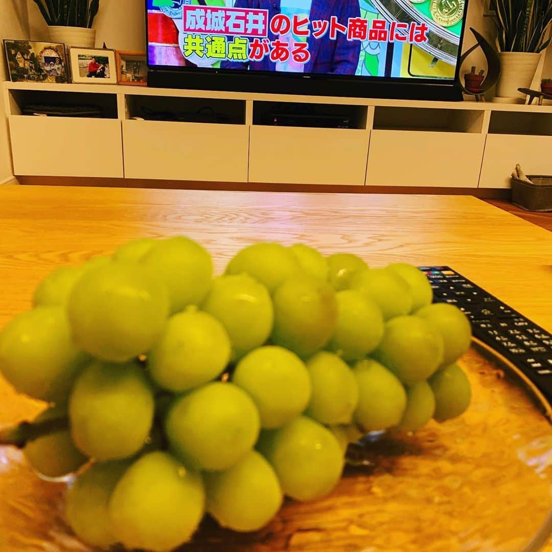 のインスタグラム：「シャインマスカット＆新甘泉 超超超超超劇劇劇劇劇うままままままし！」