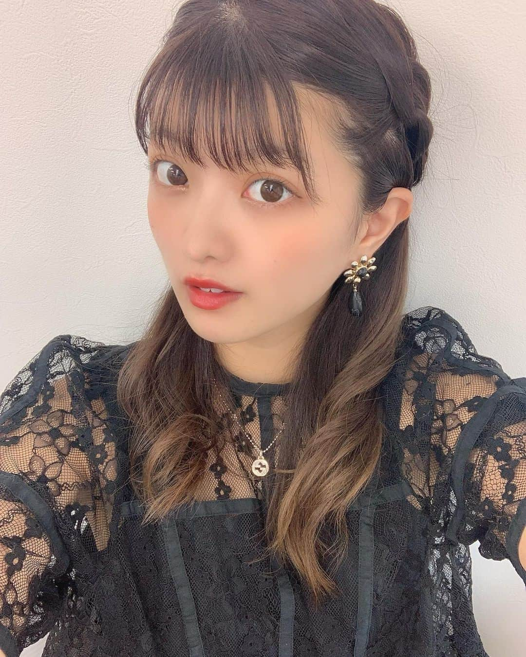 中山星香さんのインスタグラム写真 - (中山星香Instagram)「黒い服珍しい？」9月13日 20時06分 - seika0705n