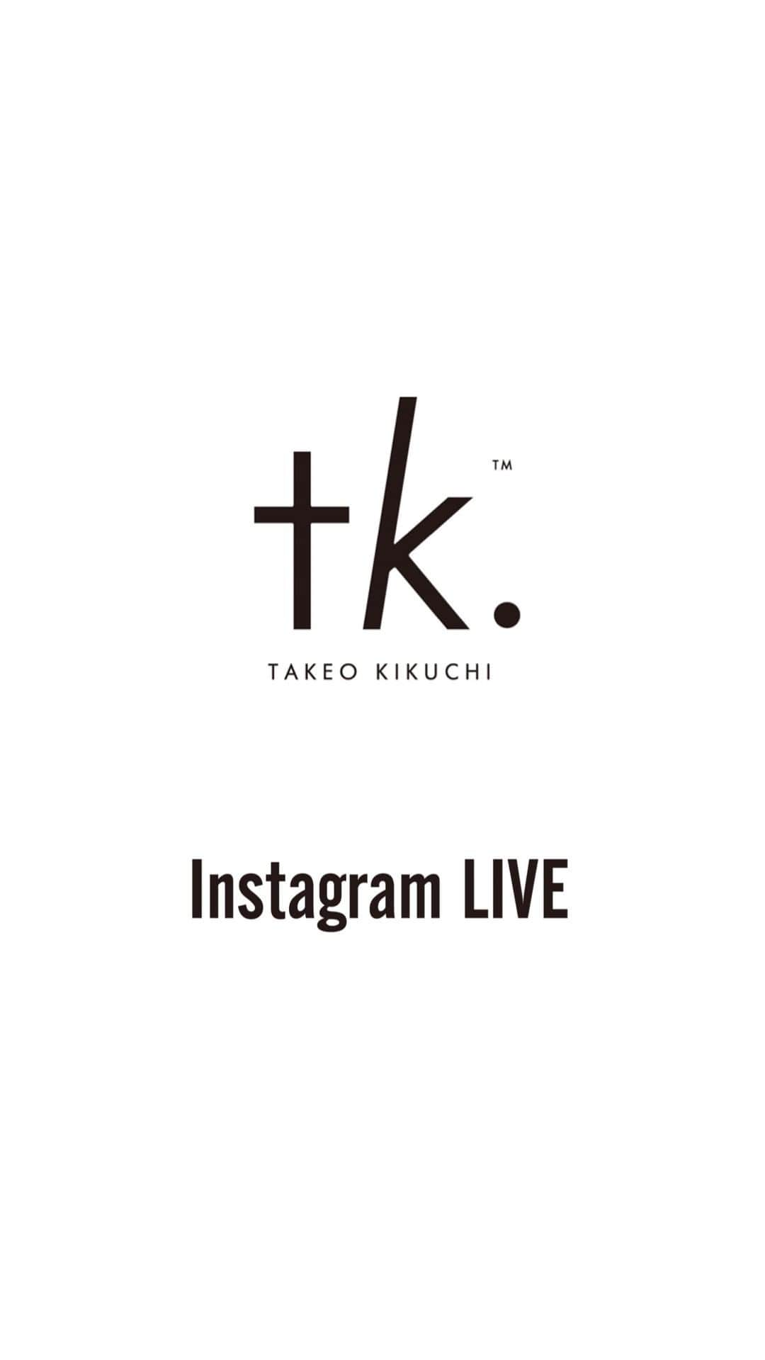 tk.TAKEO KIKUCHIのインスタグラム