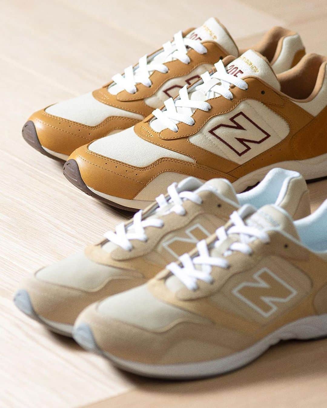 HYPEBEASTさんのインスタグラム写真 - (HYPEBEASTInstagram)「@hypebeastkicks: @newbalance's latest collaboration features a new set of warm brown and beige sneakers with @beautyandyouth_official. The duo offers a new take on the New Balance RC205 silhouette, a vintage long-distance running shoe first launched in 1996 under the name “COMP800.” Pre-order is available from United Arrows now.⁠⠀ Photo: United Arrows」9月14日 7時20分 - hypebeast