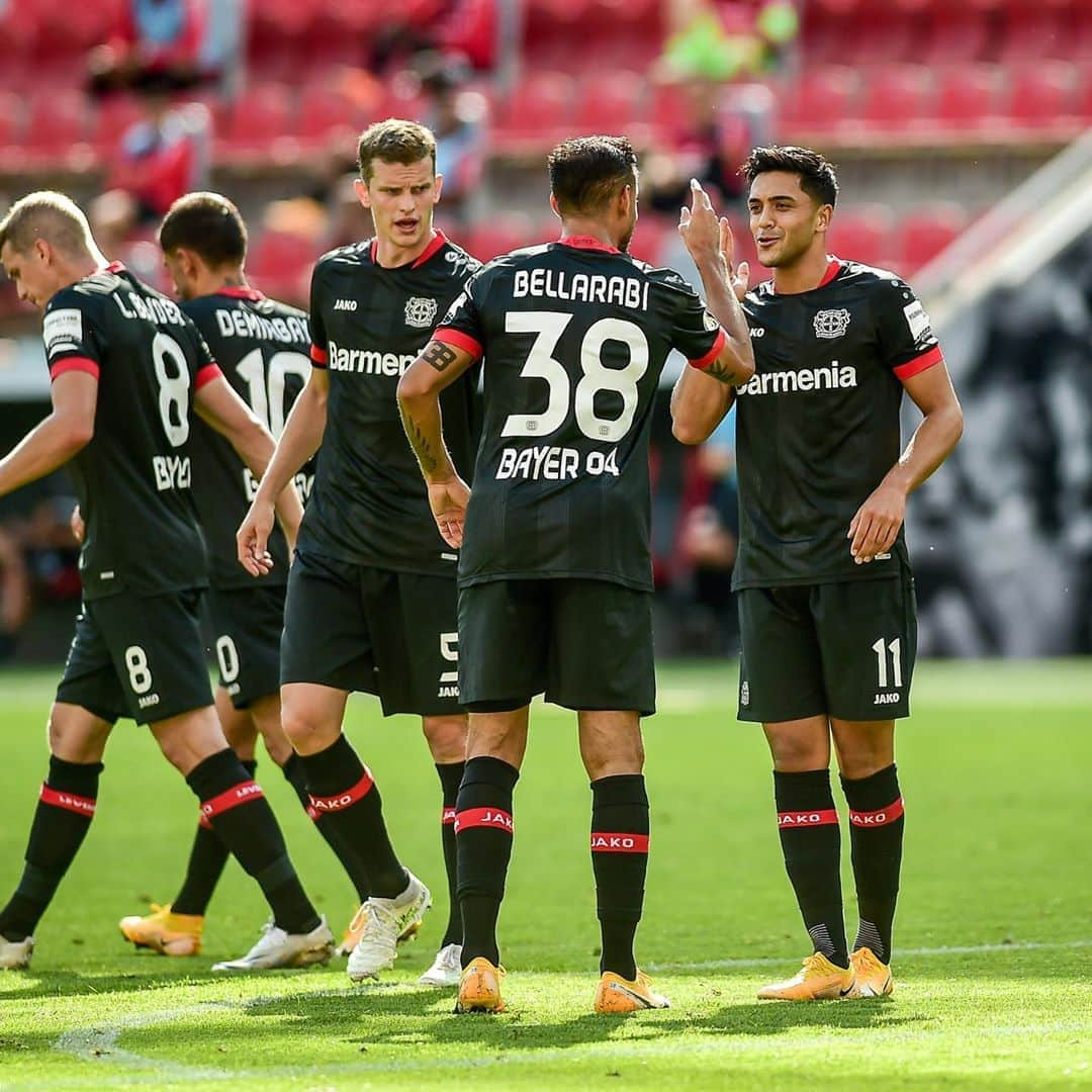 ナディアム・アミリさんのインスタグラム写真 - (ナディアム・アミリInstagram)「Off to a good start, next round 🏆 @dfb_pokal ⚫️🔴🦁 @bayer04fussball」9月14日 6時57分 - nadiemamiri18