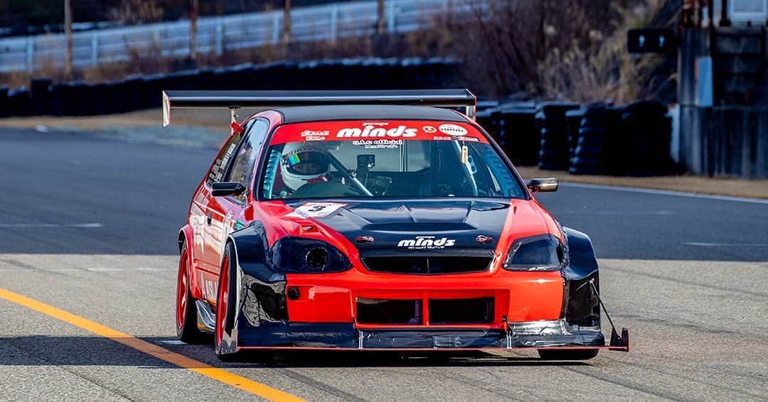 のインスタグラム：「_ minds Honda EK9 CIVIC TYPE R _ _ Shot on 19-Jan 2020  "CTAC(Central Time Attack Challenge)" at Central Circuit (Hyogo, Japan) _ owner: @akokatsu photo: @mistbahn _ _ JP) 2020年01月19日、セントラルサーキットで開催されたCTAC(セントラル・タイムアタック・チャレンジ)で撮影。 _ _ #ctac #ctac2020 #centralcircuit #セントラルサーキット #minds #マインズ #aslan #アスラン #aslan_inc_japan #honda #civic #hondacivic #ホンダシビック #シビック #ek9 #ek #ekcivic #osakajdm #kanjo #kanjostyle #kanjoracer #kanjozoku #timeattack #timeattackjapan #bseries #b18 #b18c #vertex #tuningcartimeattack #hondasontrack」
