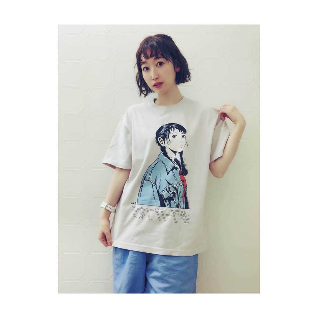 五十嵐裕美さんのインスタグラム写真 - (五十嵐裕美Instagram)「結局買ったし、すぐ着た！ 今日はシャツインで着てたけどね✨ #ジーパン女子  #江口寿史先生」9月13日 22時28分 - hiromi_ig