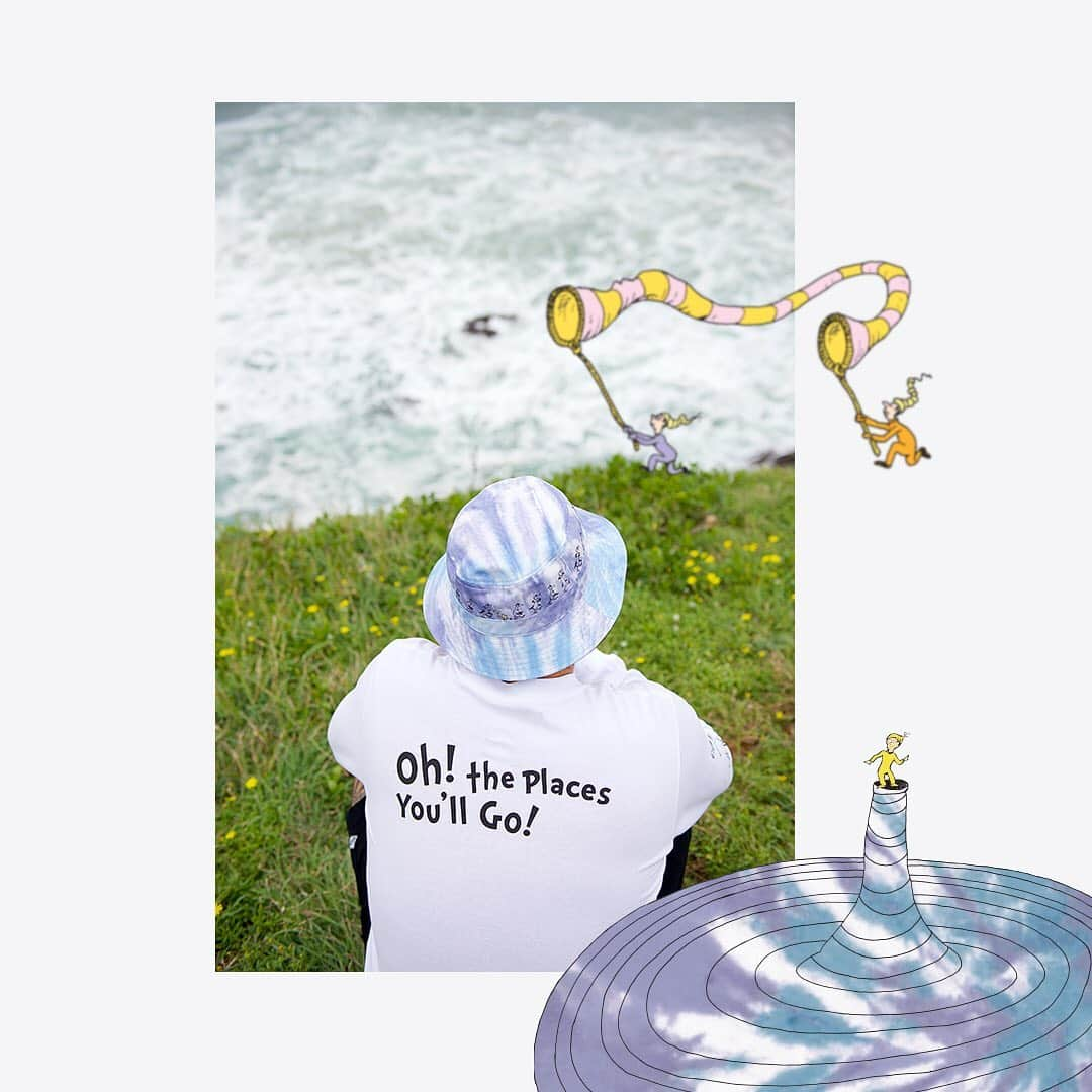 ビラボンさんのインスタグラム写真 - (ビラボンInstagram)「Off to Great Places.⠀ ⠀ Meet the latest installment of our Billabong LAB collaboration with @DrSeuss - inspired by the art and messages from the Pulitzer Prize-winner’s timeless classic: Oh, the Places You’ll Go! Because even though it’s been a year to stay at home, this story is a reminder of the powerful ability within all of us to move mountains and succeed, 98 and ¾ percent guaranteed.⠀ ⠀ Swipe and tap to shop, and dive into our link in bio to explore the Billabong LAB x Dr. Seuss collection.」9月13日 22時40分 - billabong