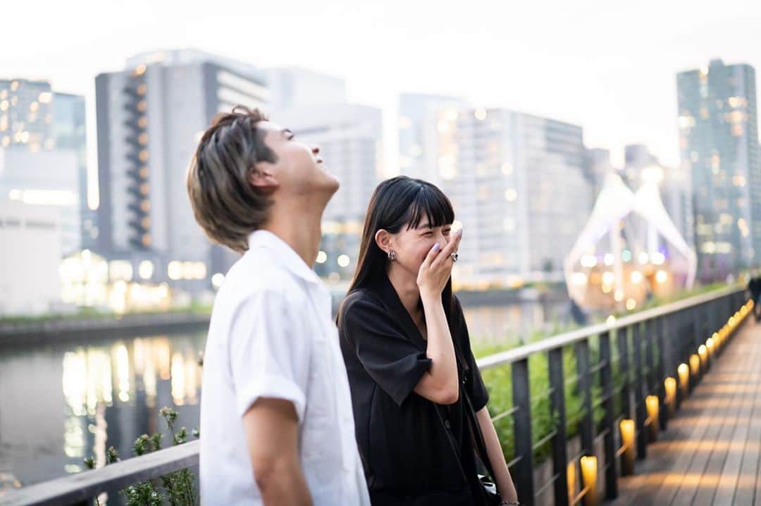 中澤瞳さんのインスタグラム写真 - (中澤瞳Instagram)「月ライン誘ってくれてありがとう！花火綺麗で楽しかったね！あの言葉、嬉しかったよ☺️  #オオカミくんには騙されない」9月13日 23時01分 - hitomi.nakazawa