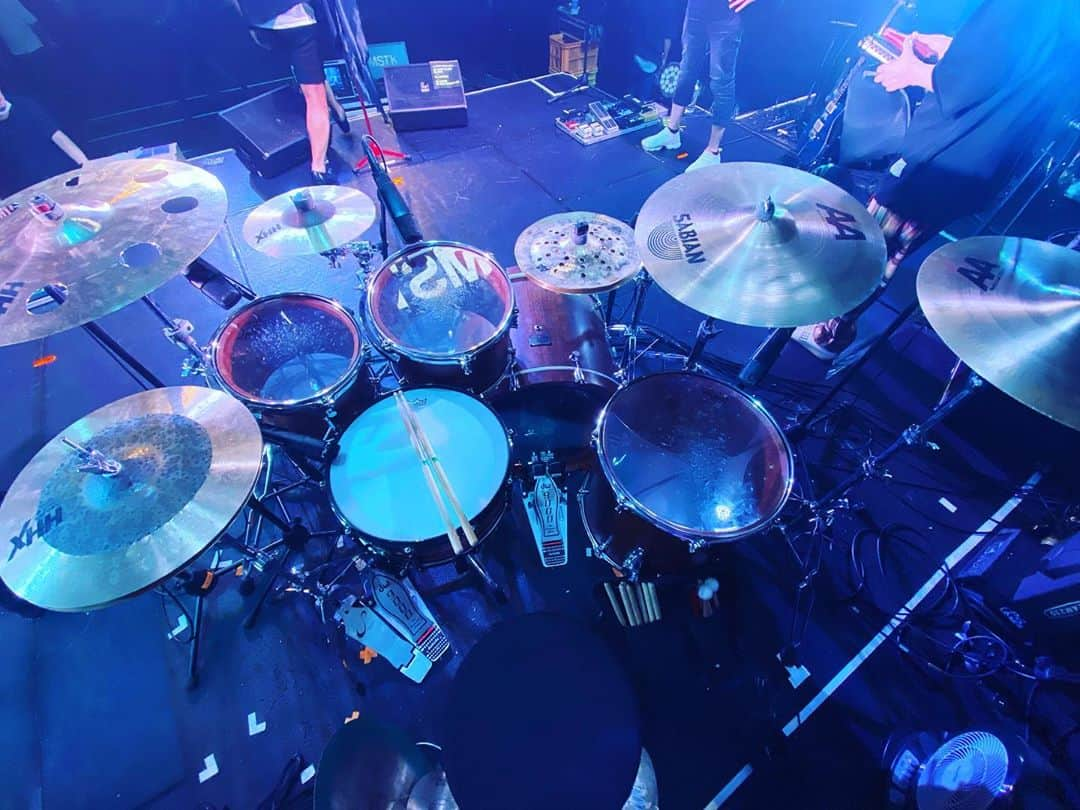 Nosukeさんのインスタグラム写真 - (NosukeInstagram)「9/13 @womb_tokyo  with @mstk.tokyo @canopusdrums  @canopusdrumsjp @sabiancymbals_official  @sabian_jp」9月13日 23時40分 - nosukedrummer