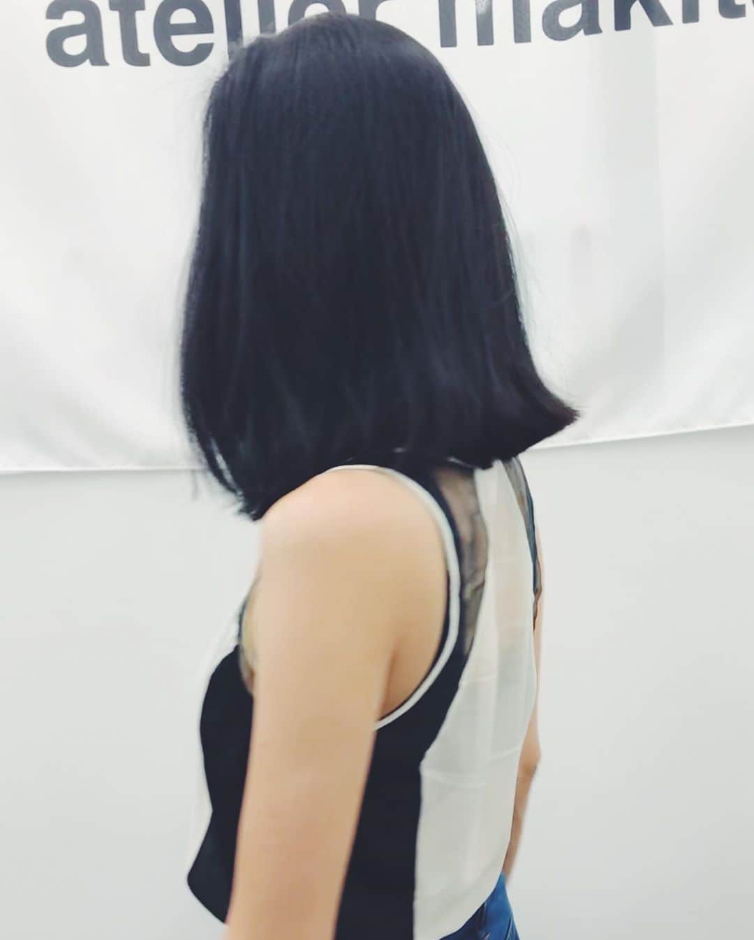 尾形沙耶香さんのインスタグラム写真 - (尾形沙耶香Instagram)「#hairsalon  @mackydesu 💇🏻‍♀️  てゅるんてゅるん♪」9月13日 23時48分 - sayakaogata