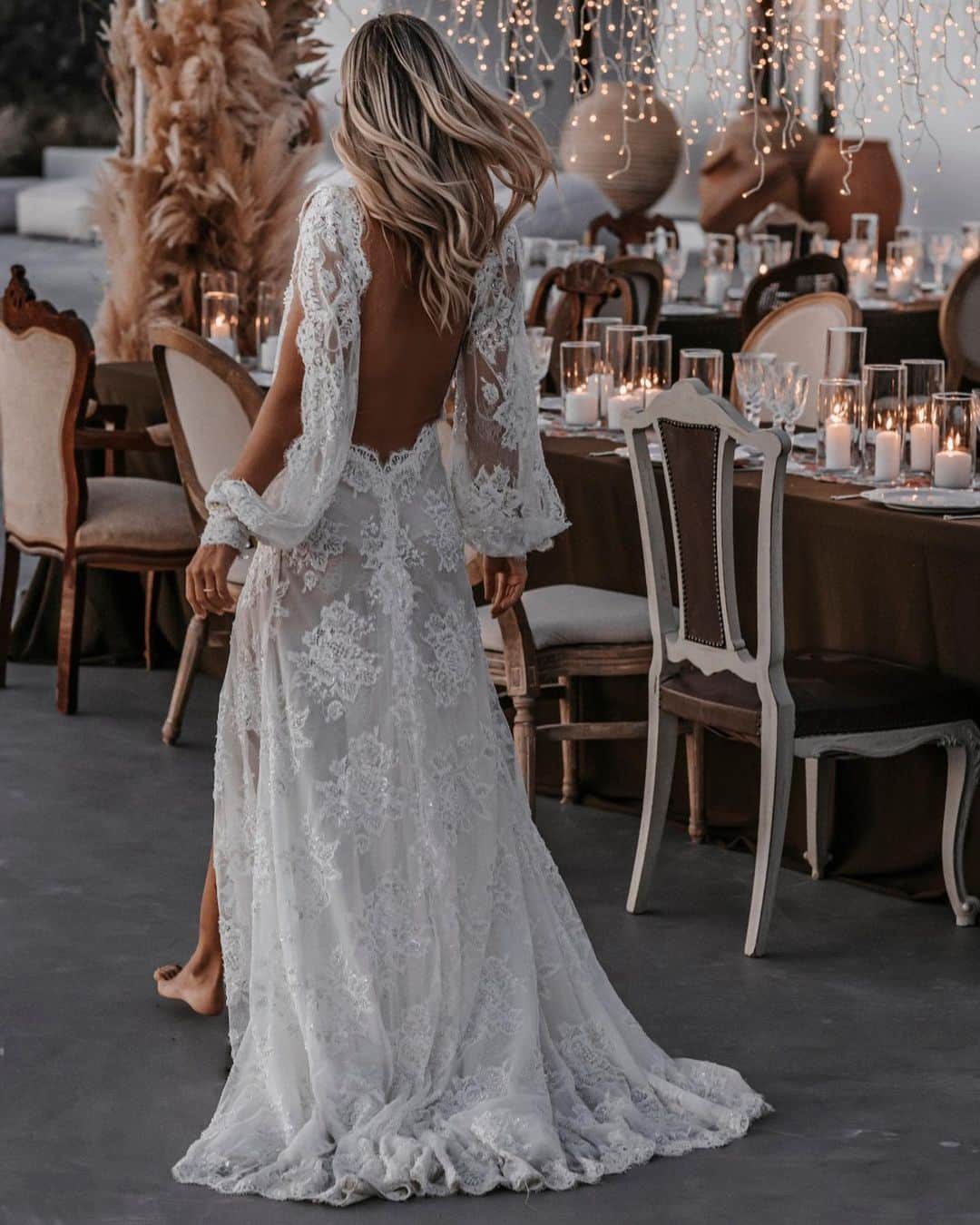 Galia Lahavさんのインスタグラム写真 - (Galia LahavInstagram)「WHAT DREAMS ARE MADE OF // The perfect boho chic vibe ✨ @juliaandevita @mariefeandjakesnow @tali__photography #GaliaLahav #GLCouture」9月14日 0時11分 - galialahav